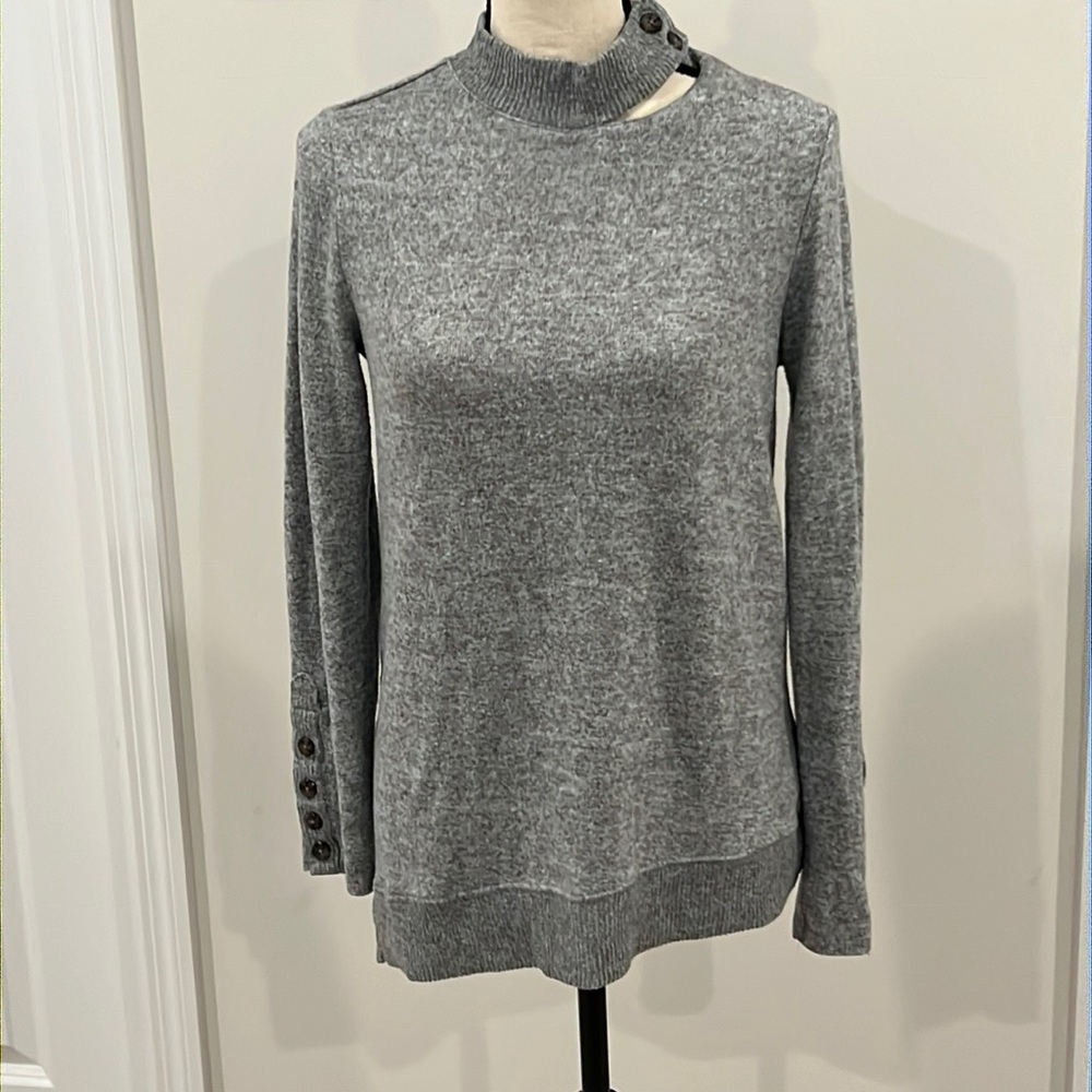 Democracy Asymmetrical Sweater - Picture 1 of 7